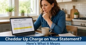 Cheddar Up Charge on Credit Card