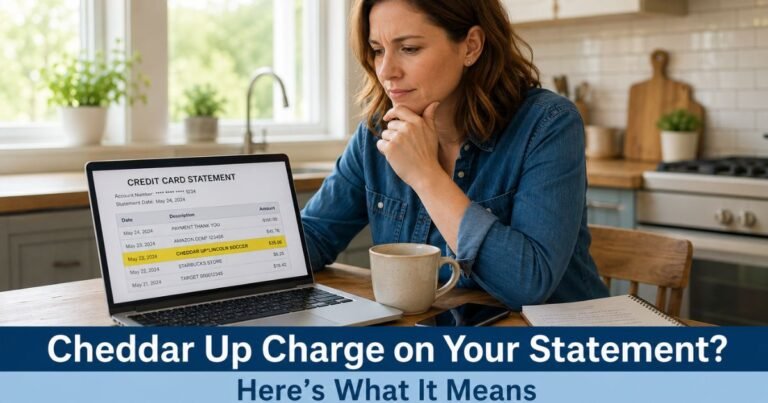 Cheddar Up Charge on Credit Card