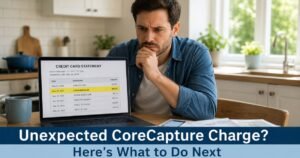 CoreCapture Charge on Credit Card