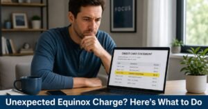Equinox Enterprises Charge on Credit Card