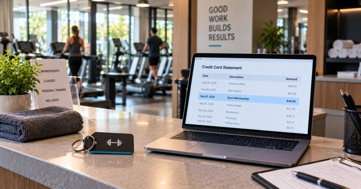 LA Fitness Charge on Credit Card