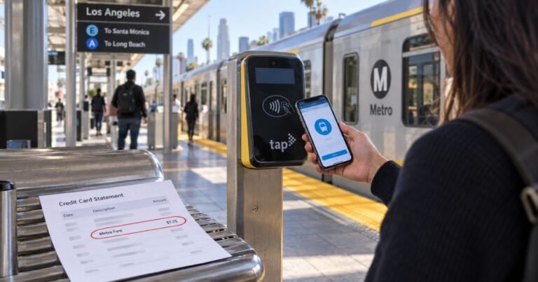 LA Metro Mobile App Charge on Credit Card