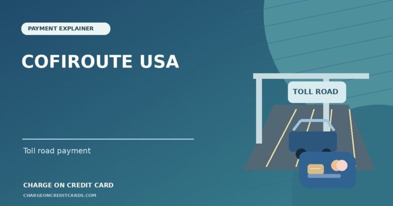 Illustration of a toll road, car and electronic toll payment associated with Cofiroute USA.