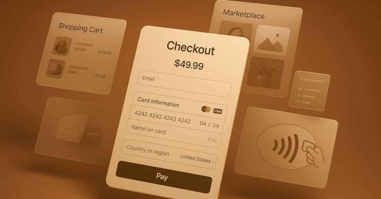 Generic online checkout screen used to investigate an unfamiliar credit card payment