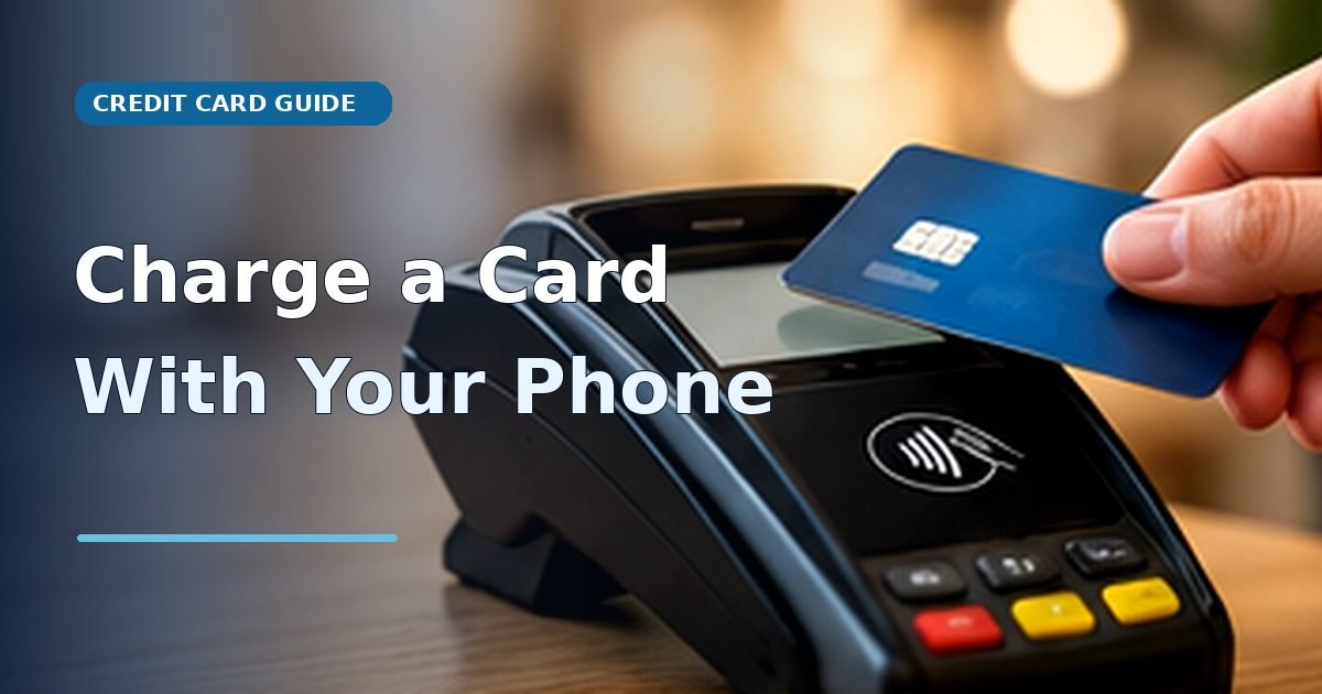 How to Charge a Credit Card on Your Phone 1 Person using tap-to-pay card reader on a smartphone to accept a credit card payment